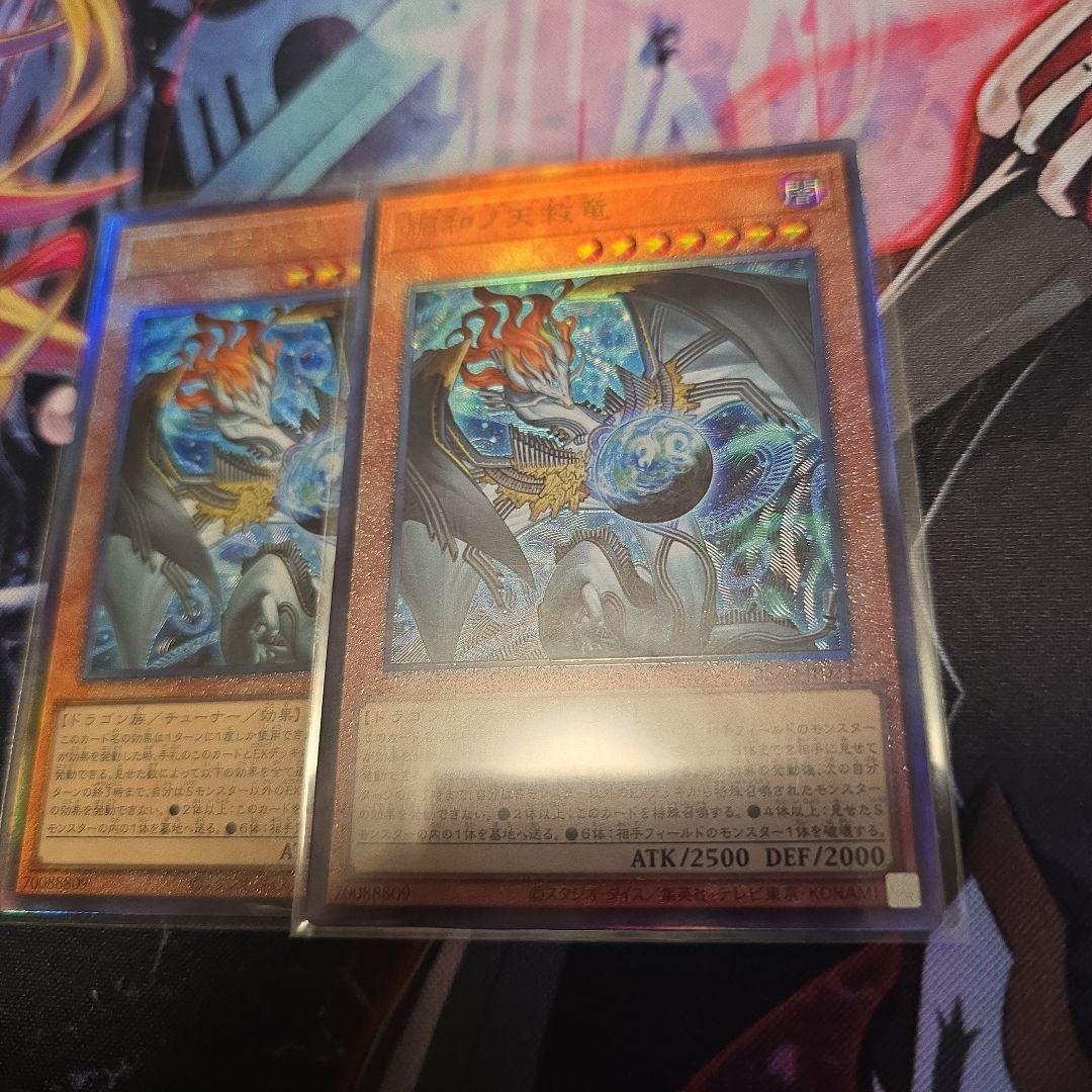 調和ノ天救竜 ハルモニア レリーフ　2枚