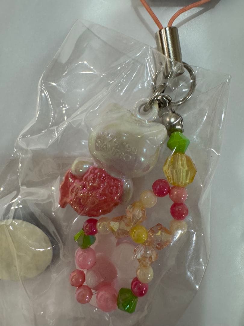 ハローキティ マーメイド ハイビスカス ストラップ 根付け