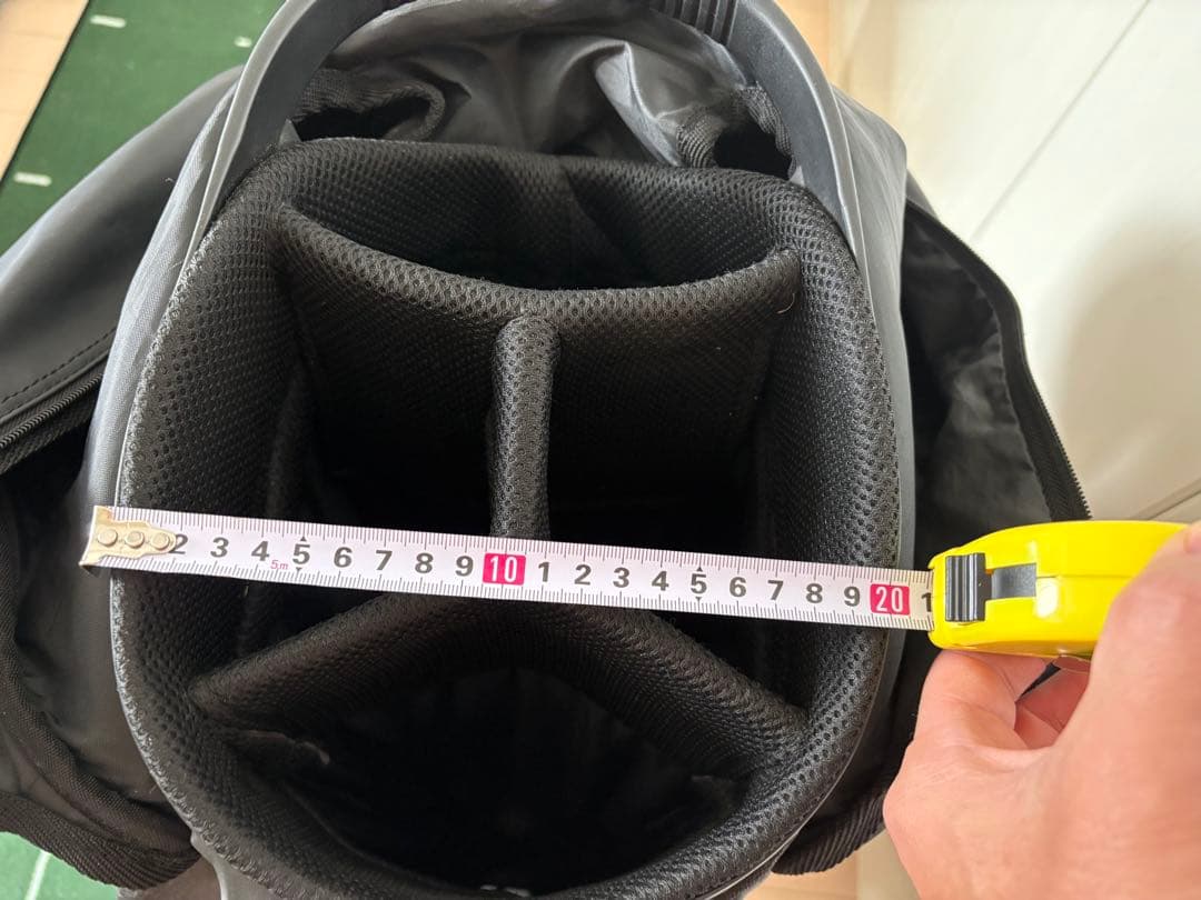 DESCENTE デサント ブラック ゴルフバッグ・キャディバッグ