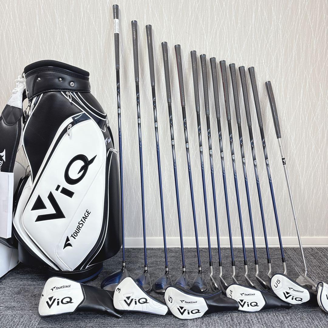 新品未使用❗️ツアーステージ ViQ/ブリジストン★初心者用 メンズ ゴルフセット
