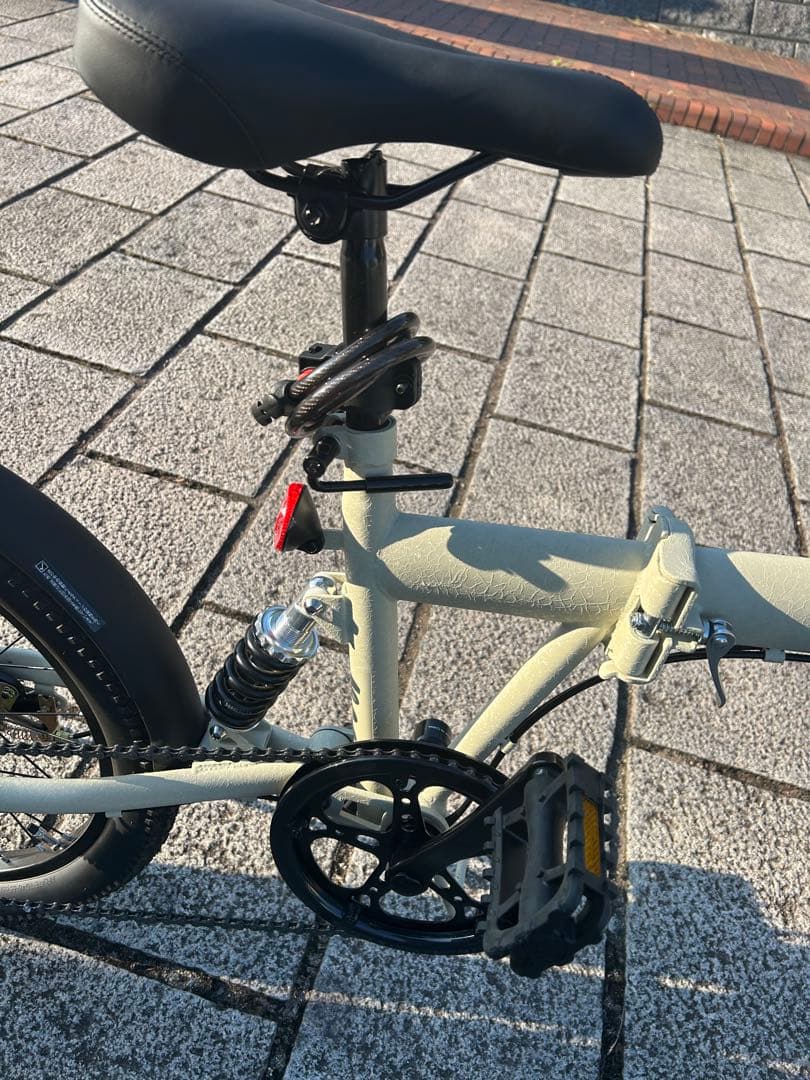 PROVROS[P-S206] サスペンション付き折りたたみ自転車(20インチ)