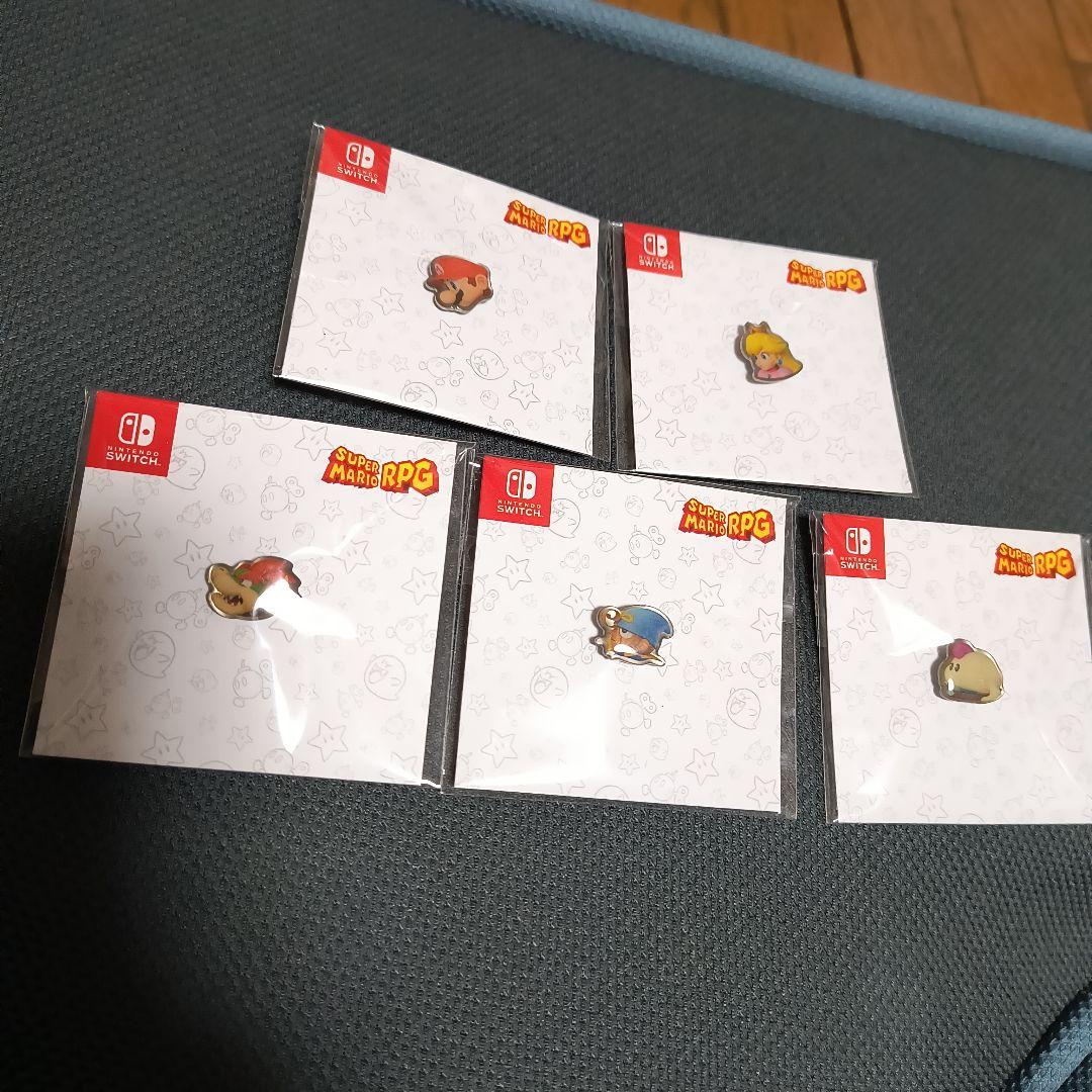 ラスト 新品未開封 海外 限定 レア スーパーマリオrpg ピンズ ピンバッジ