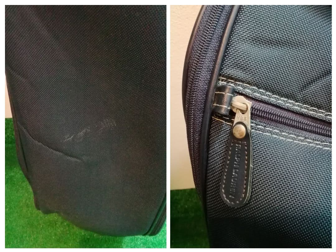 Ralph Lauren Polo Golf キャディバッグ ネイビー/レッド