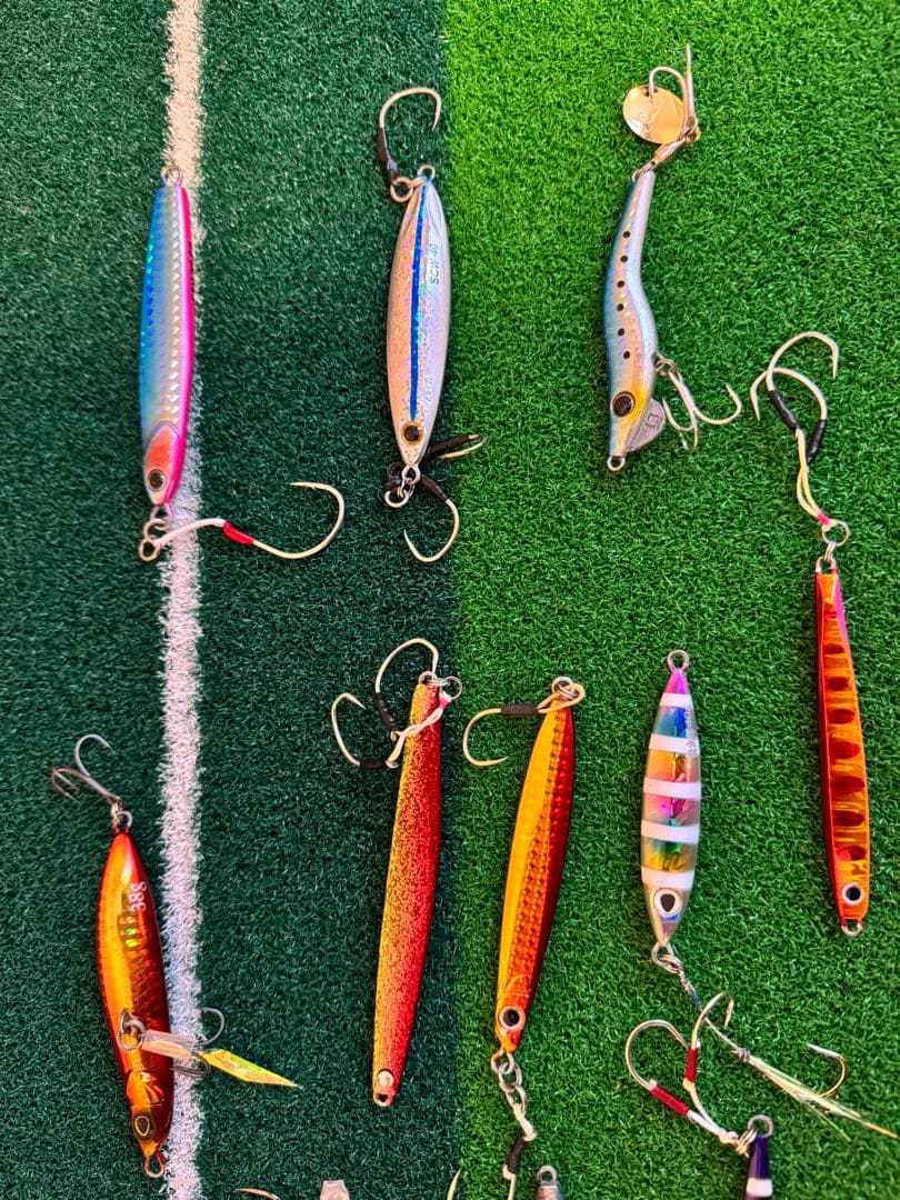 ハードルアー 大量セット　青物　サクラマス　ジグ　ミノー　プラグ　メタルジグ