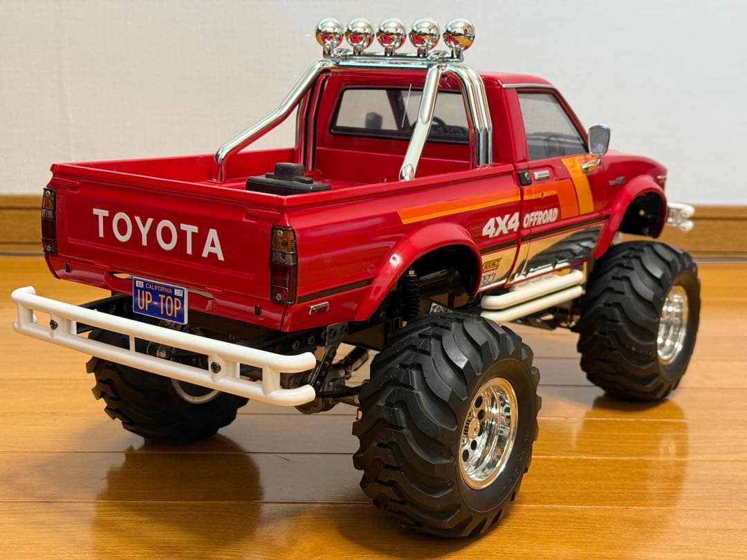 ★タミヤ トヨタハイラックスマウンテンライダー 再販品 室内走行のみ 美品！