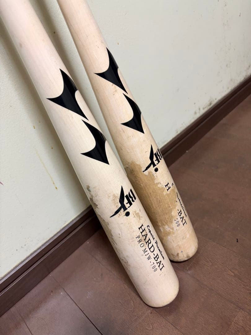 HARD-BAT 硬式用木製バット 2本 李大浩モデル