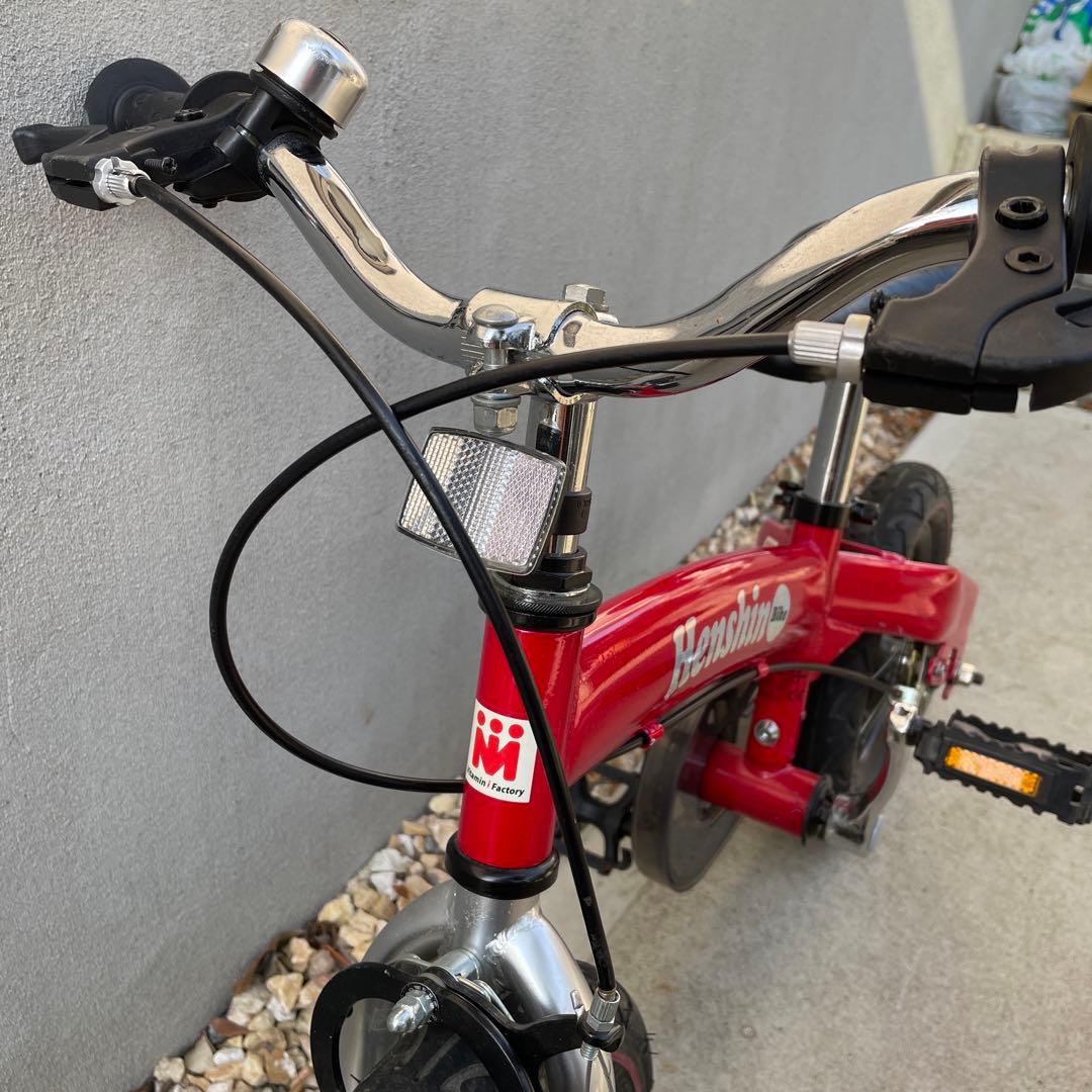 へんしんバイク　12インチ　レッド