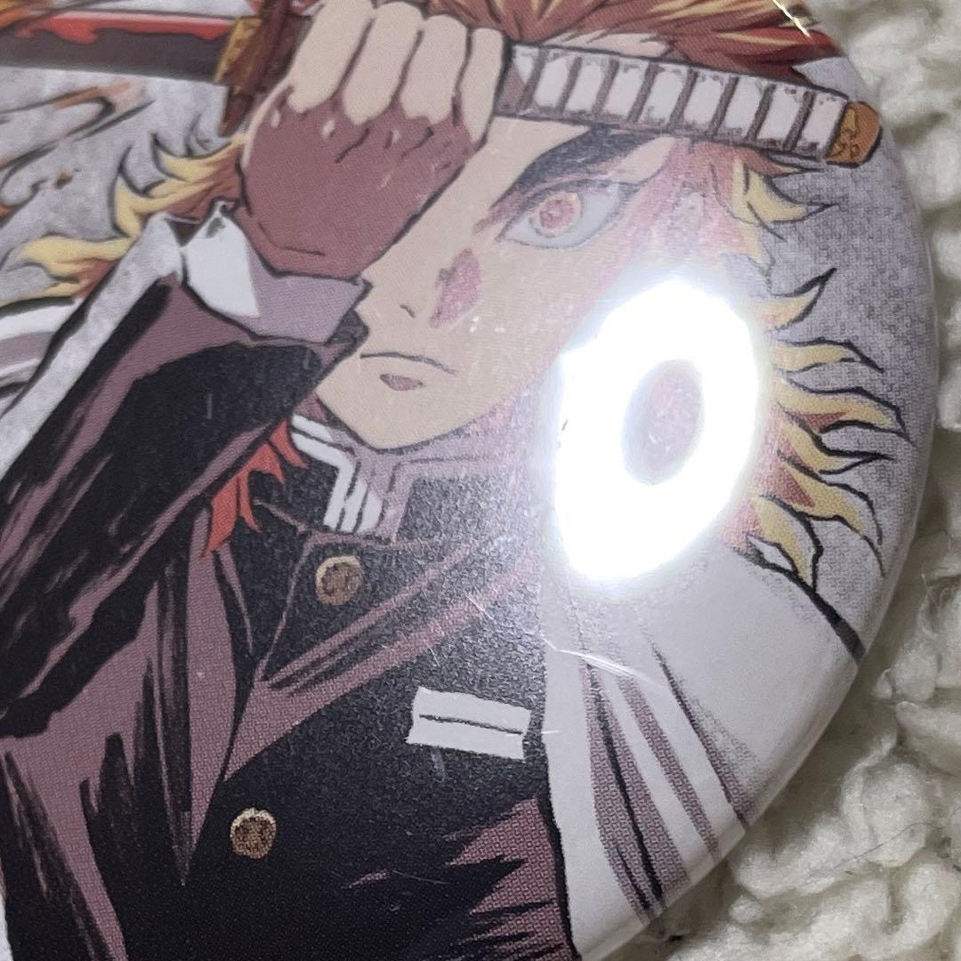 鬼滅の刃 煉獄杏寿郎 全集中展 幕間画缶バッジ 缶バッジ アイキャッチ