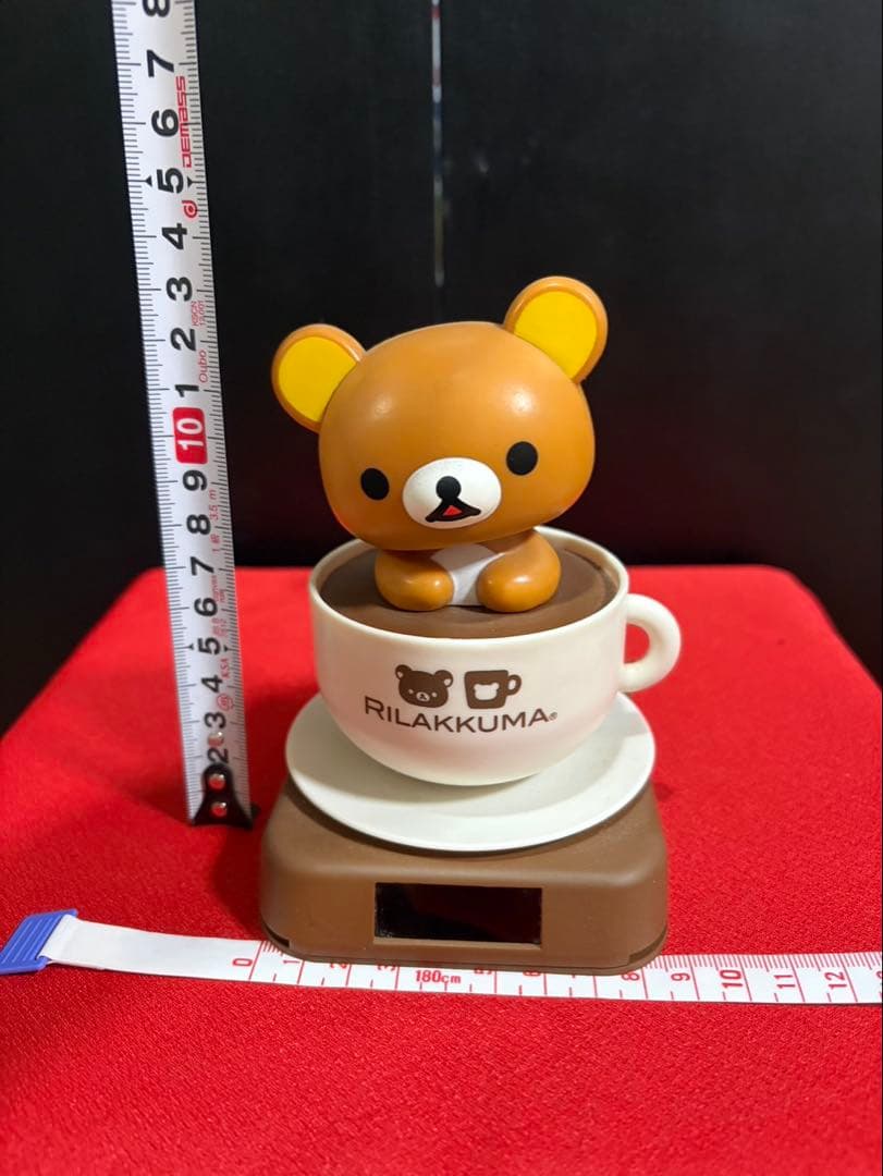 リラックマ　メラルー温泉ソーラーマスコット