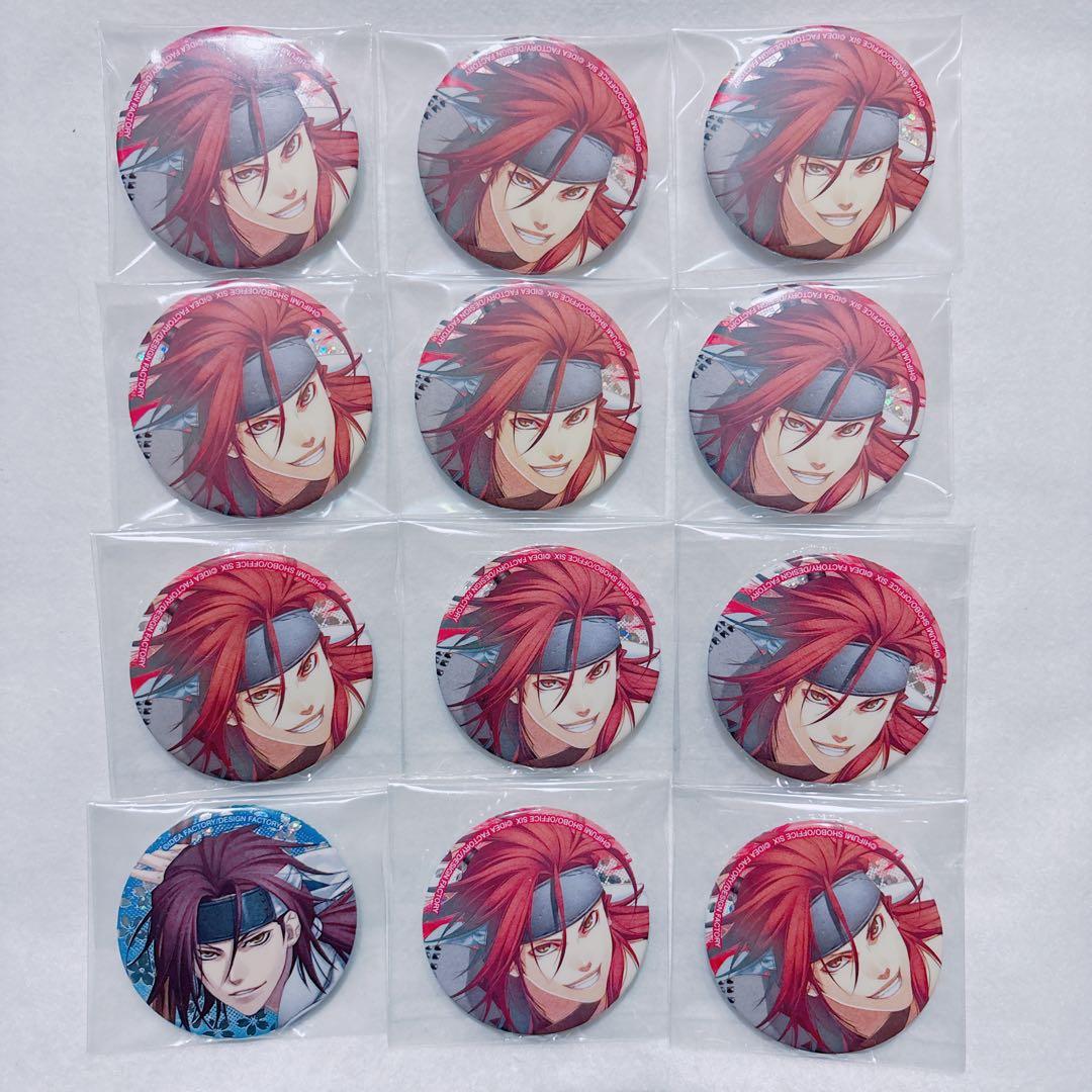 薄桜鬼 原田左之助 缶バッジ キラ缶バッジ キラ缶