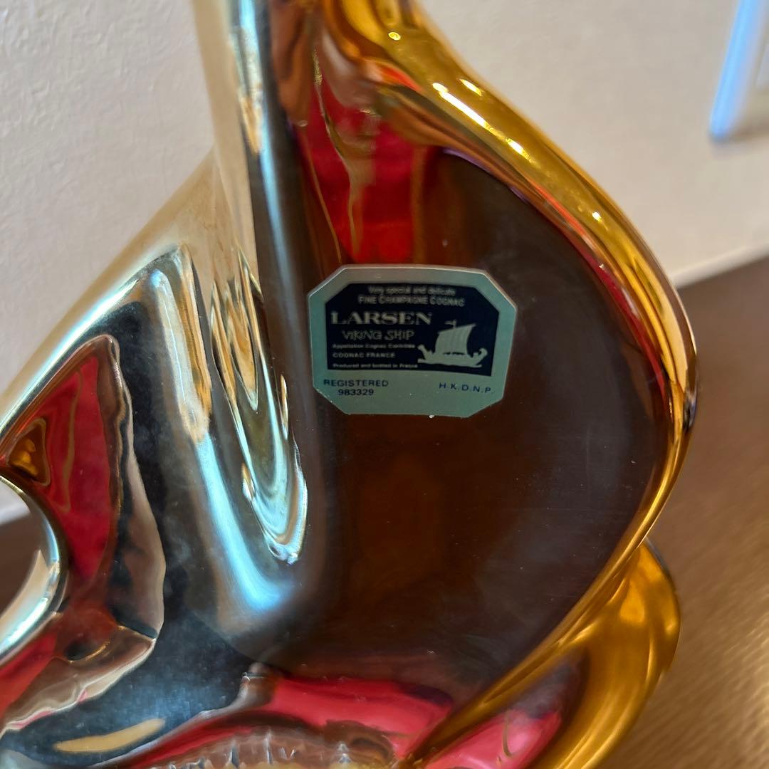 ☆ LARSEN ラーセン コニャック ゴールドシップボトル☆