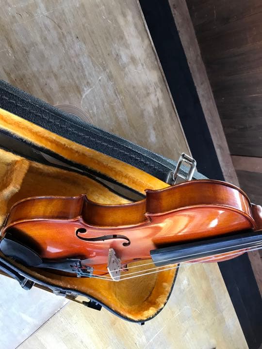 専用出品 1976年製 SUZUKI バイオリン 虎杢 No.300 4/4サイ