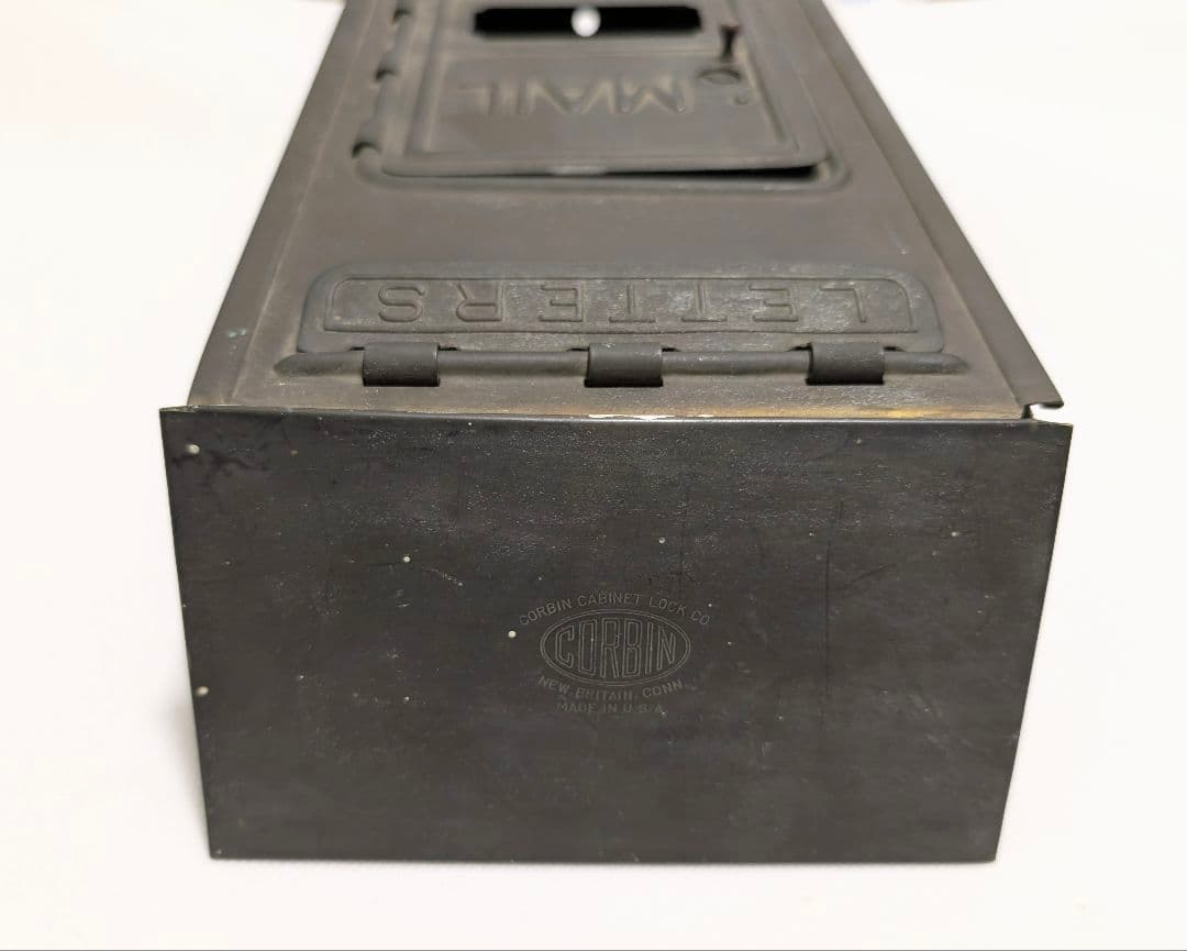 アンティーク真鍮 メールボックス 郵便受け ビンテージ 1920年代 USA