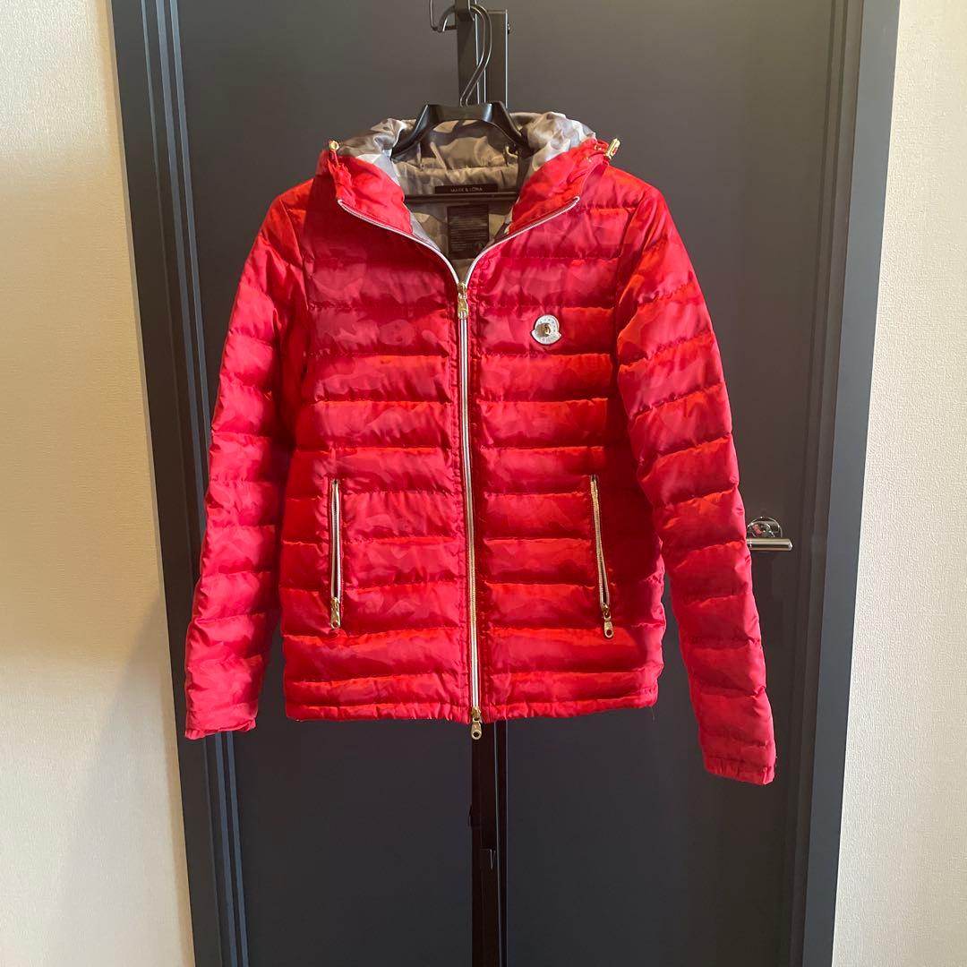 MARK & LONA スカル迷彩柄ダウンジャケット サイズM