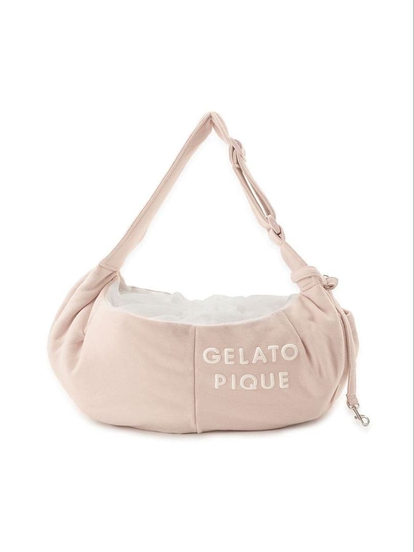 新品未使用　ジェラートピケ　ペットスリング　ピンク　 gelato pique
