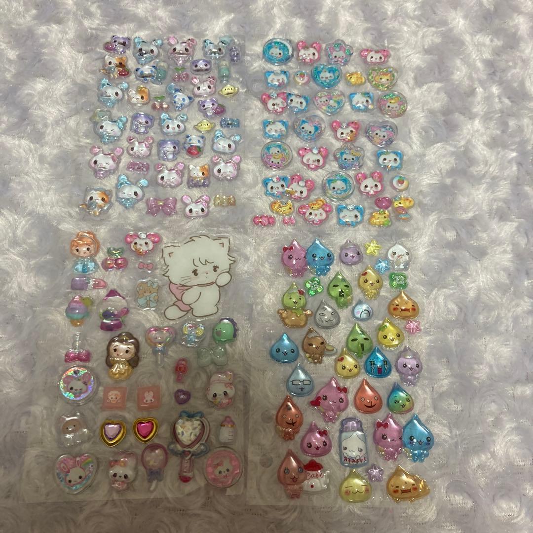 シール帳　完成品　シールバインダー　ぷっくりシール 大量 台紙27枚分