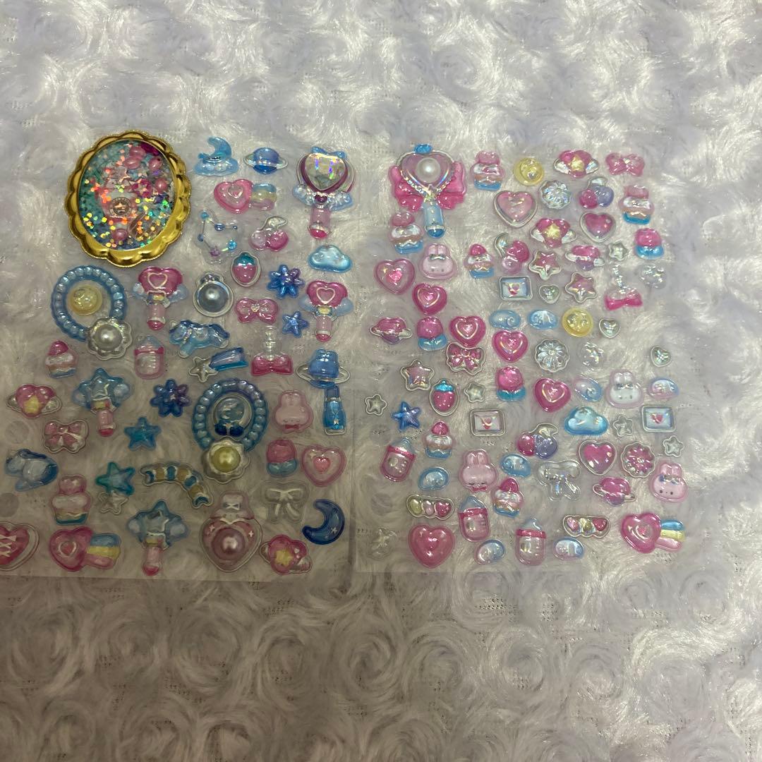 シール帳　完成品　シールバインダー　ぷっくりシール 大量 台紙27枚分