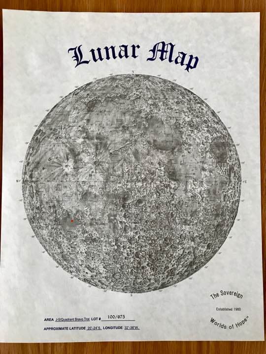 月の土地  ムーンオーナー