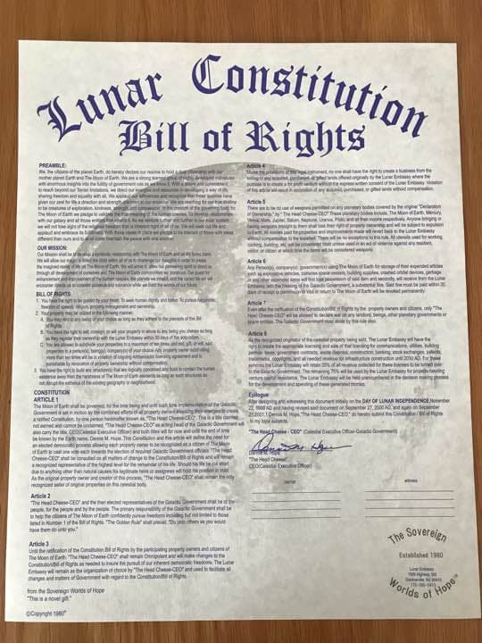 月の土地  ムーンオーナー