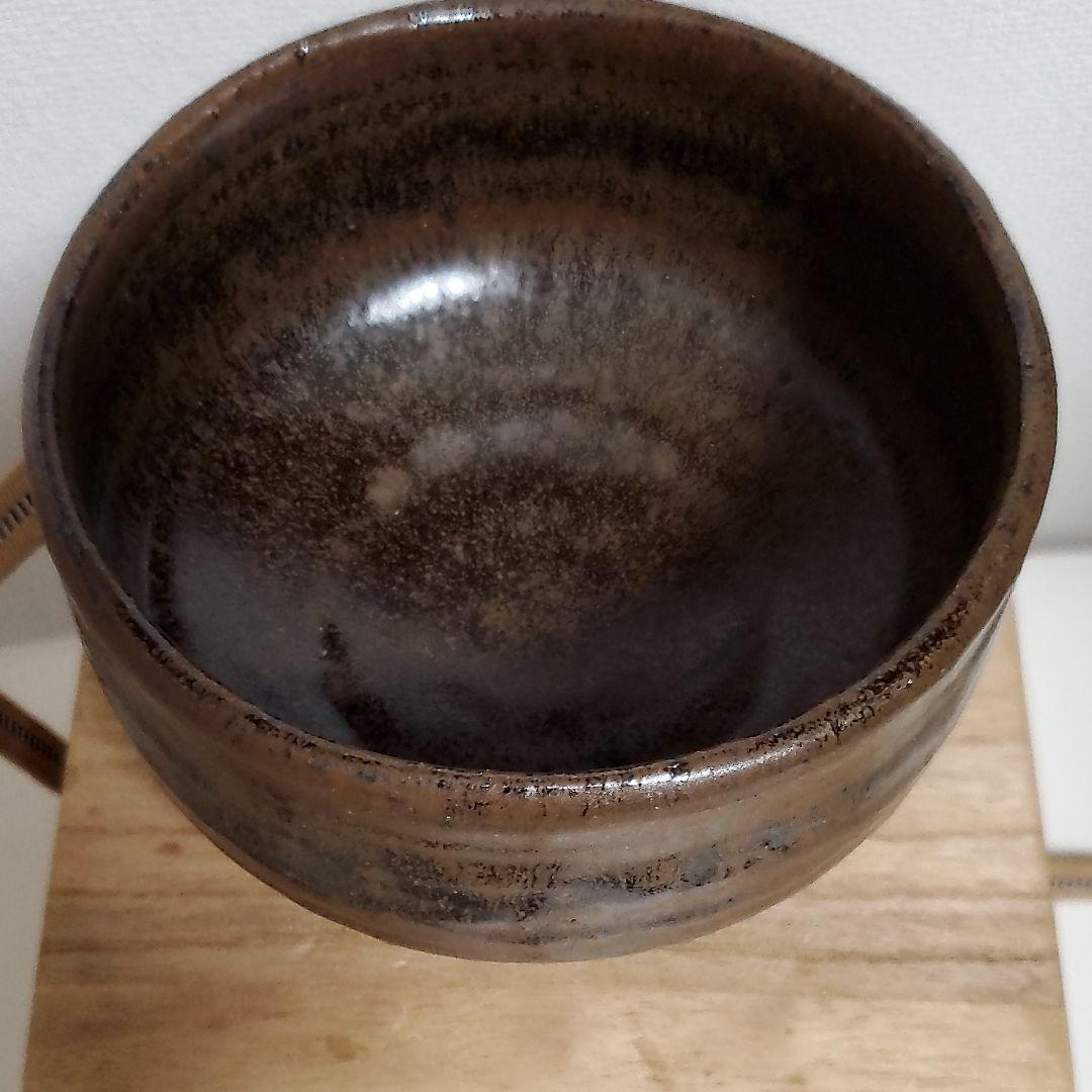 上野焼香春徹山窯　茶碗桐箱付き