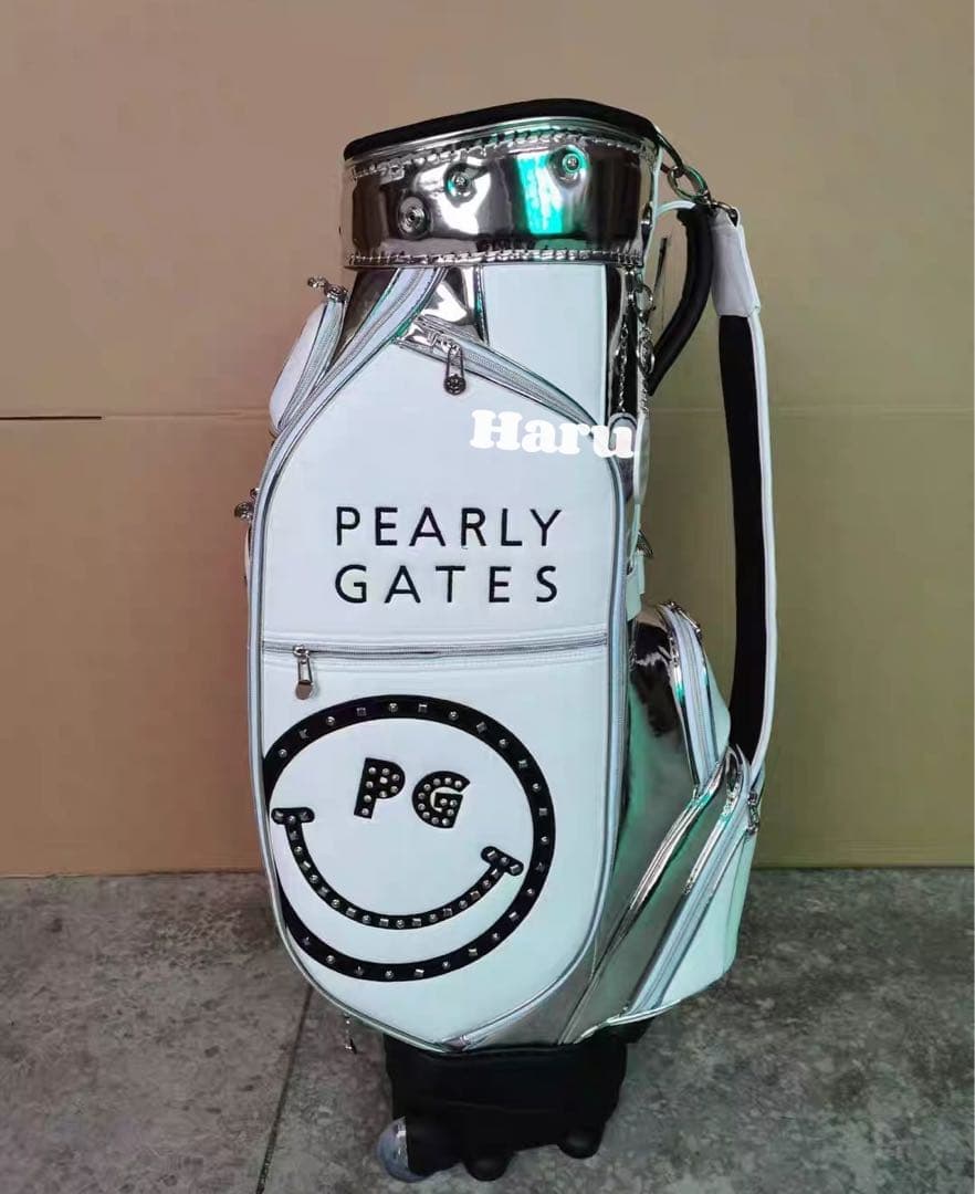 PEARLY GATES パーリーゲイツ　キャスター付キャディバッグ