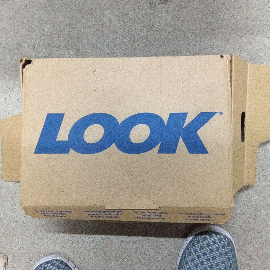 LOOK ビンディング 赤黒 サイズ6-12