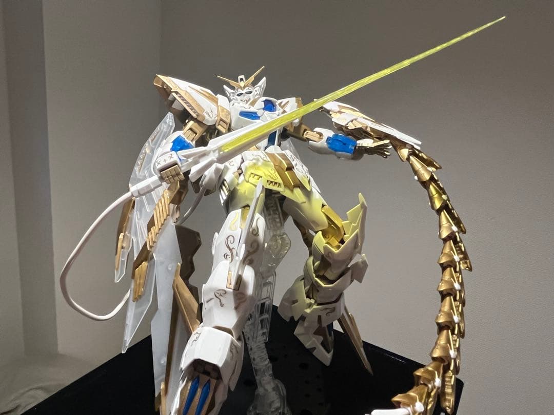 MGウイングガンダムゼロ&ガンダムエピオン　クロスコントラスト　全塗装