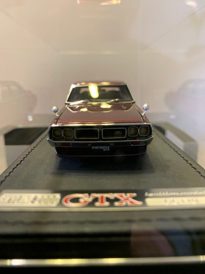 イグニッションモデル　1/43 スカイライン　GT-X (GC110) パープル