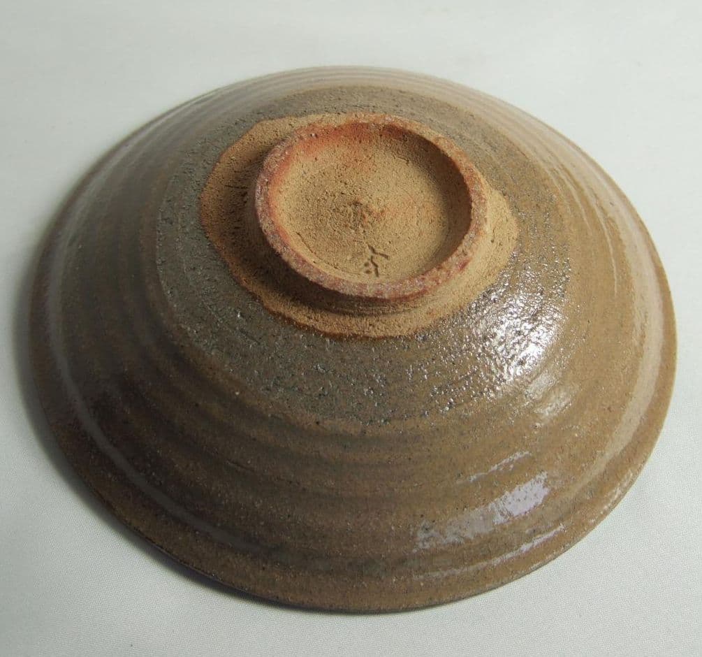 中里重利　絵唐津皿　三玄窯　共箱