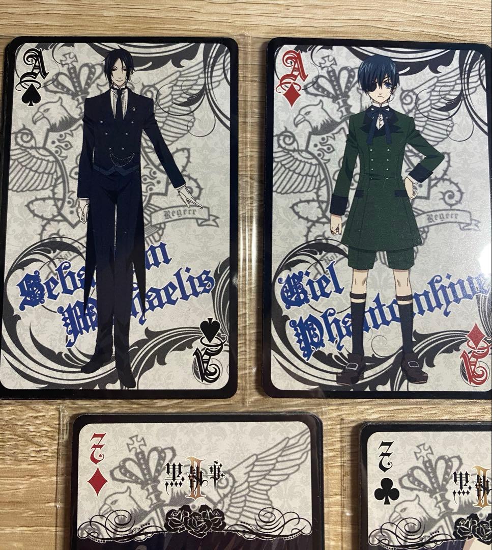 【新品】黒執事 トランプセット DVD 黒執事II 第1～9巻　アニメイト特典