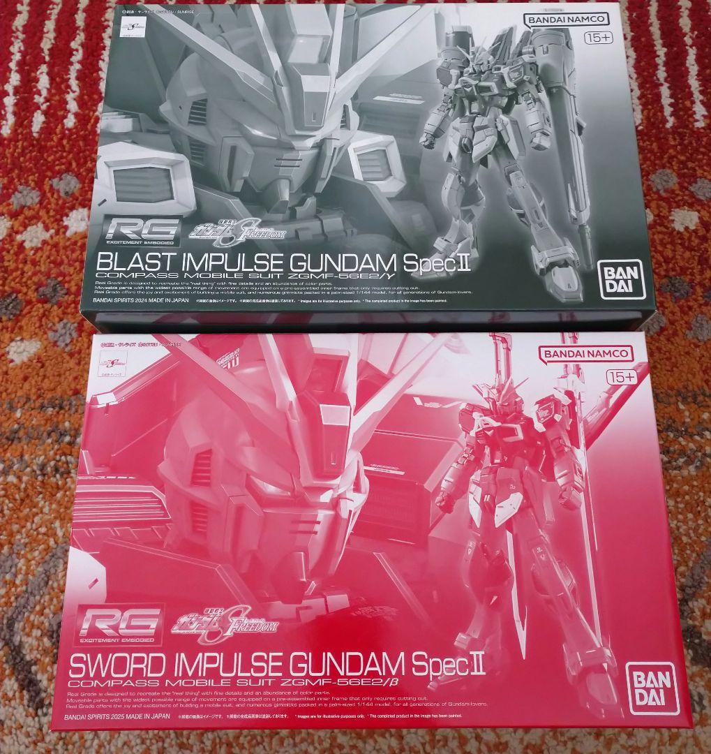 RG ブラストインパルスSpecII　ソードインパルスSpecIIセット売り