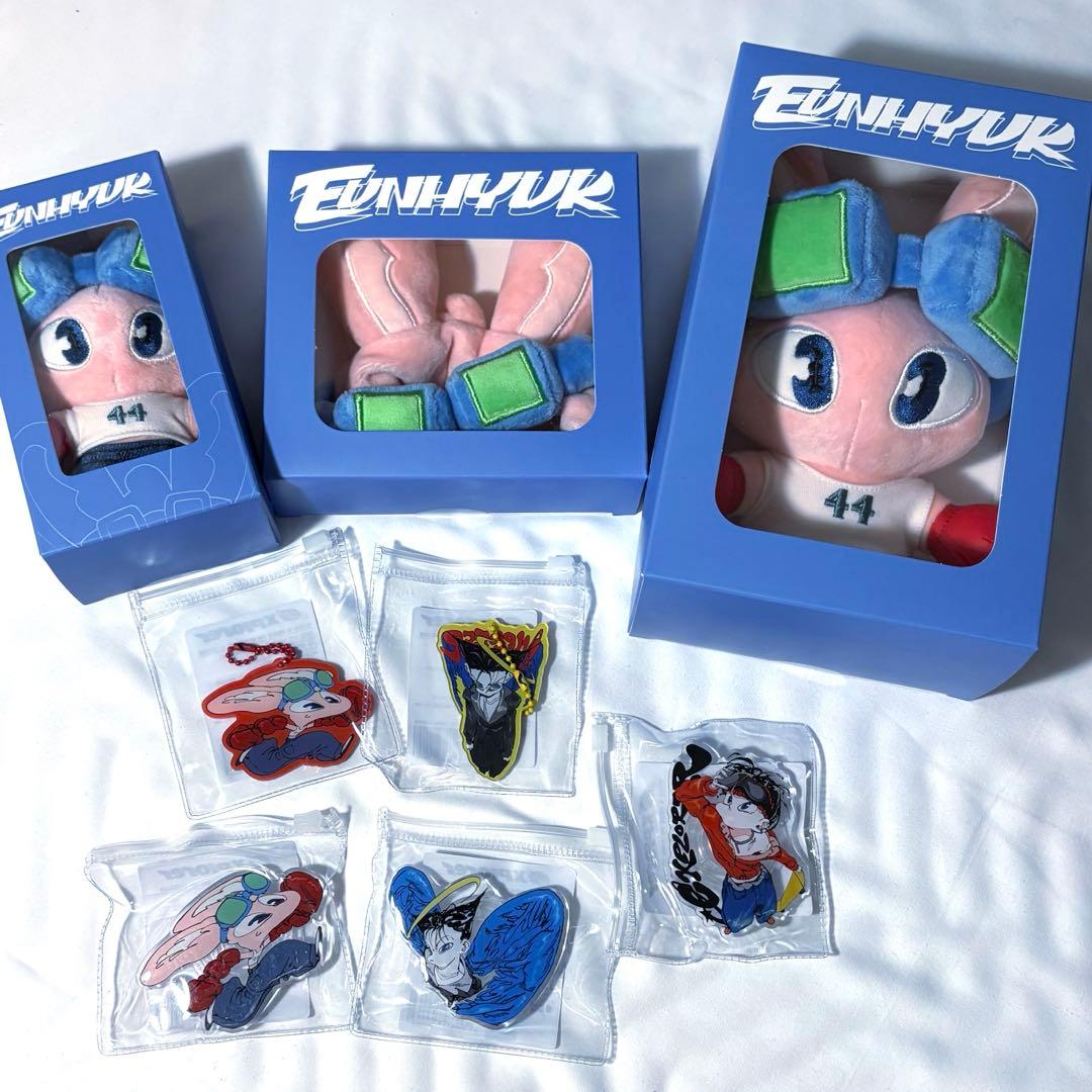 super junior ウニョク ドール キーリング ペンライトカバー 他