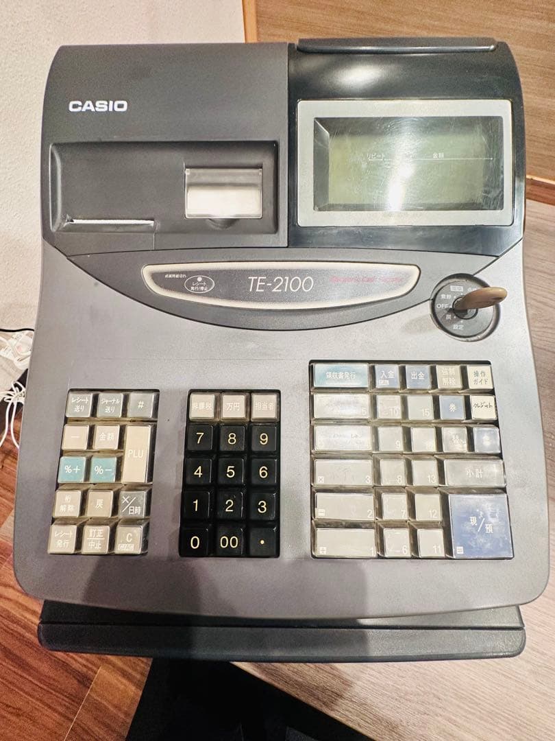 CASIO カシオ レジスター TE-2100 動作品