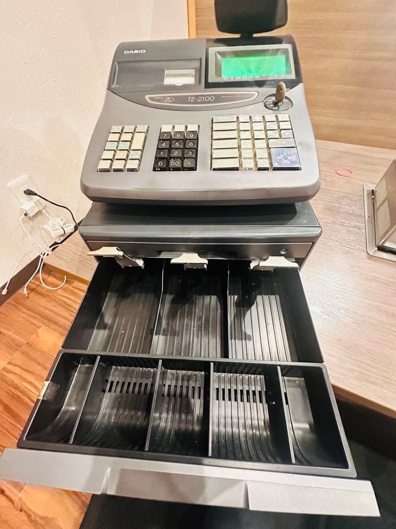 CASIO カシオ レジスター TE-2100 動作品