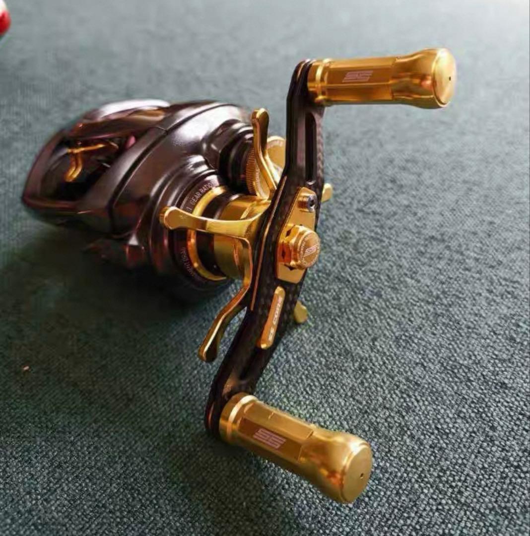 STEEZ スティーズ 対応 海外製 ゴールドカーボンハンドル 85mm