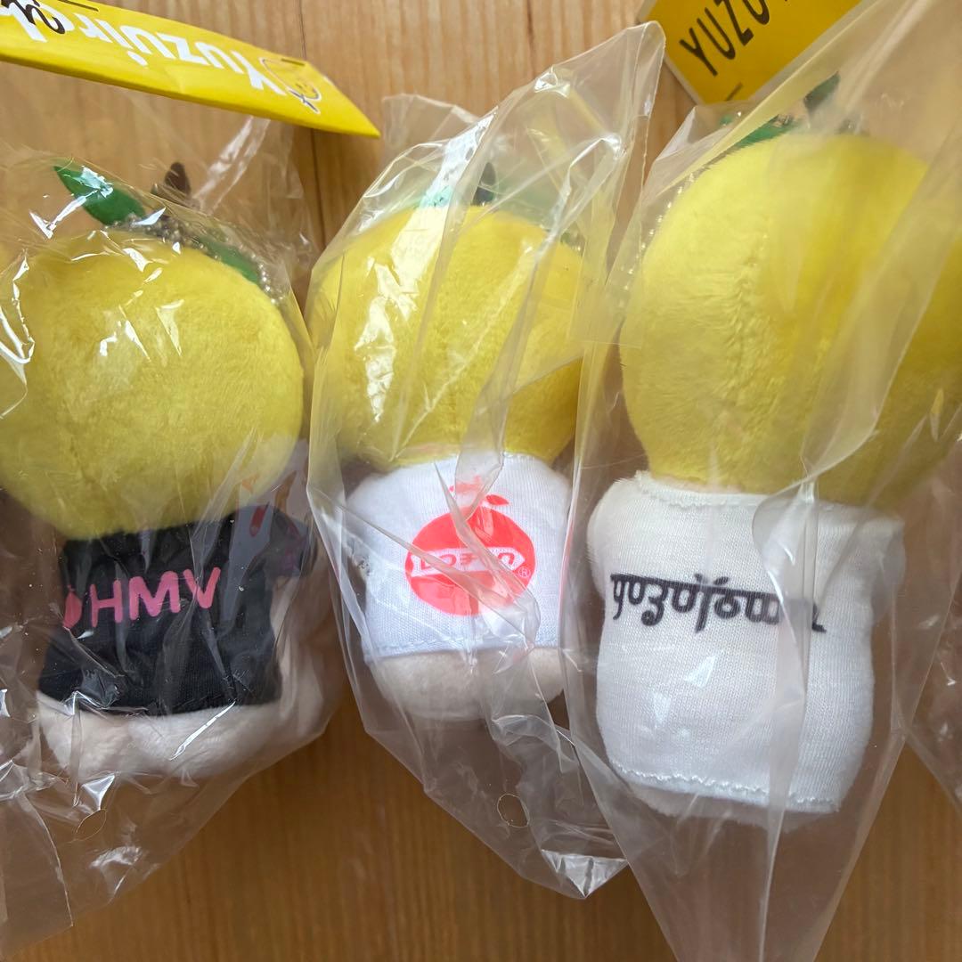 【新品未開封】ゆず太郎 コラボ キーホルダー 5点+yuzutownゆず太郎