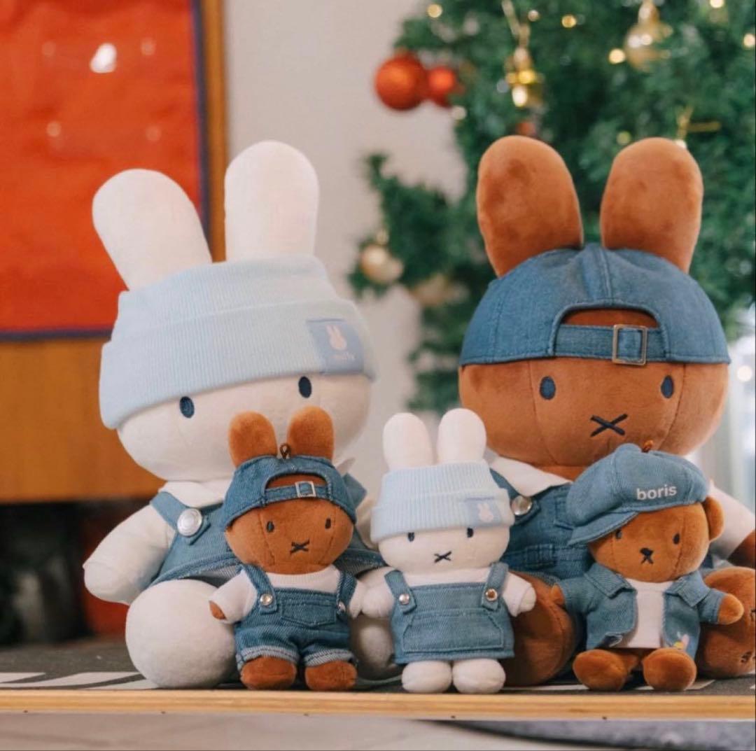 【日本未発売】新品　ミッフィー　 ぬいぐるみ　2点セット　ソンス　匿名配送