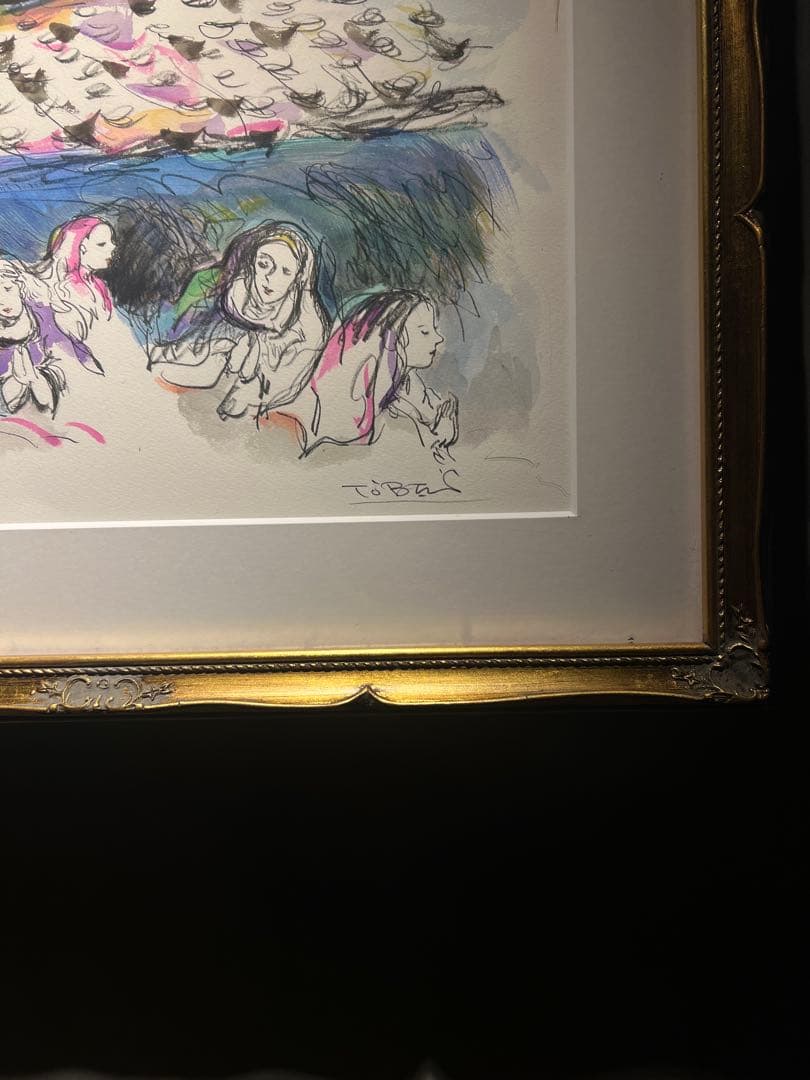 宗教画　限定100 Edition3 lithograph