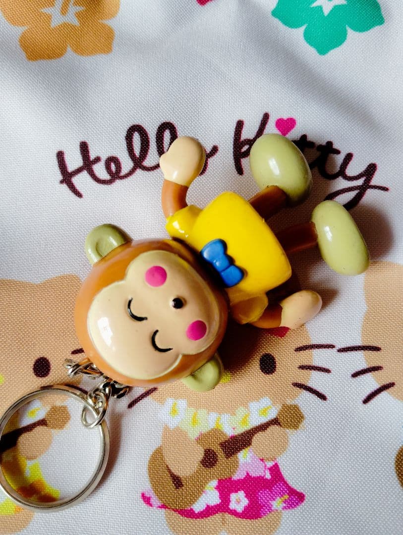 サンリオ レトロ♡おさるのもんきち マスコット チャーム【激レア】
