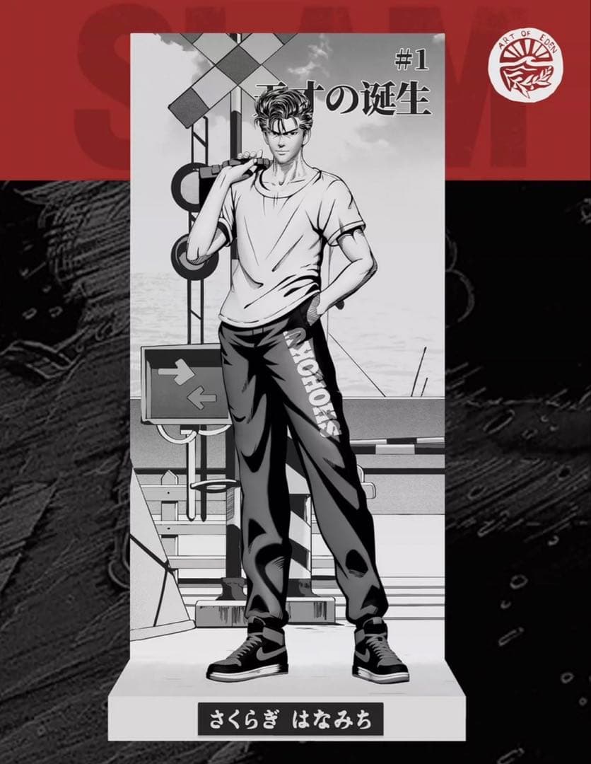 SLAMDUNK 桜木花道 Q版 ガレージキット ガレキ スタチュー⑨