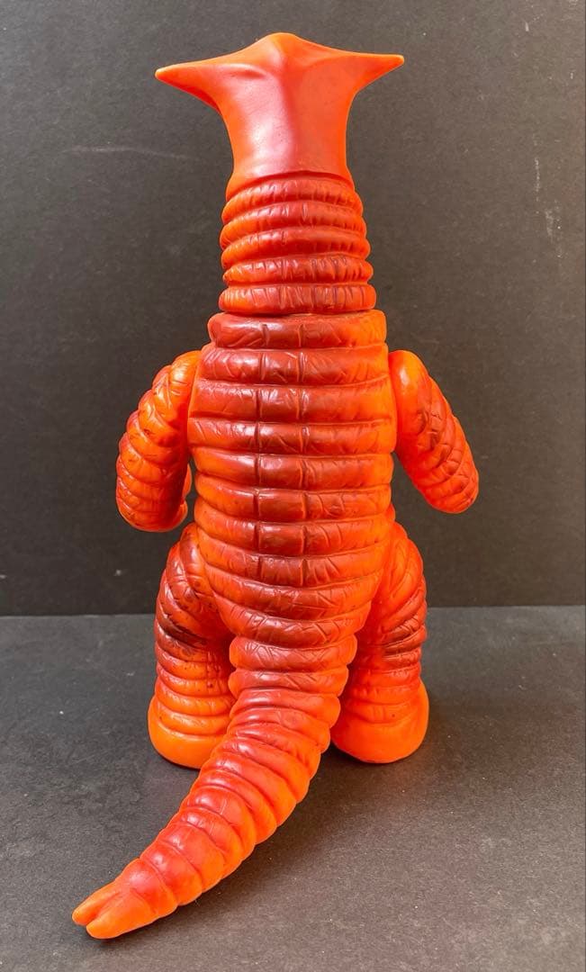 ブルマァク　帰マン　サドラー　 オレンジ成型　ソフビ　公開当時　工場流出品