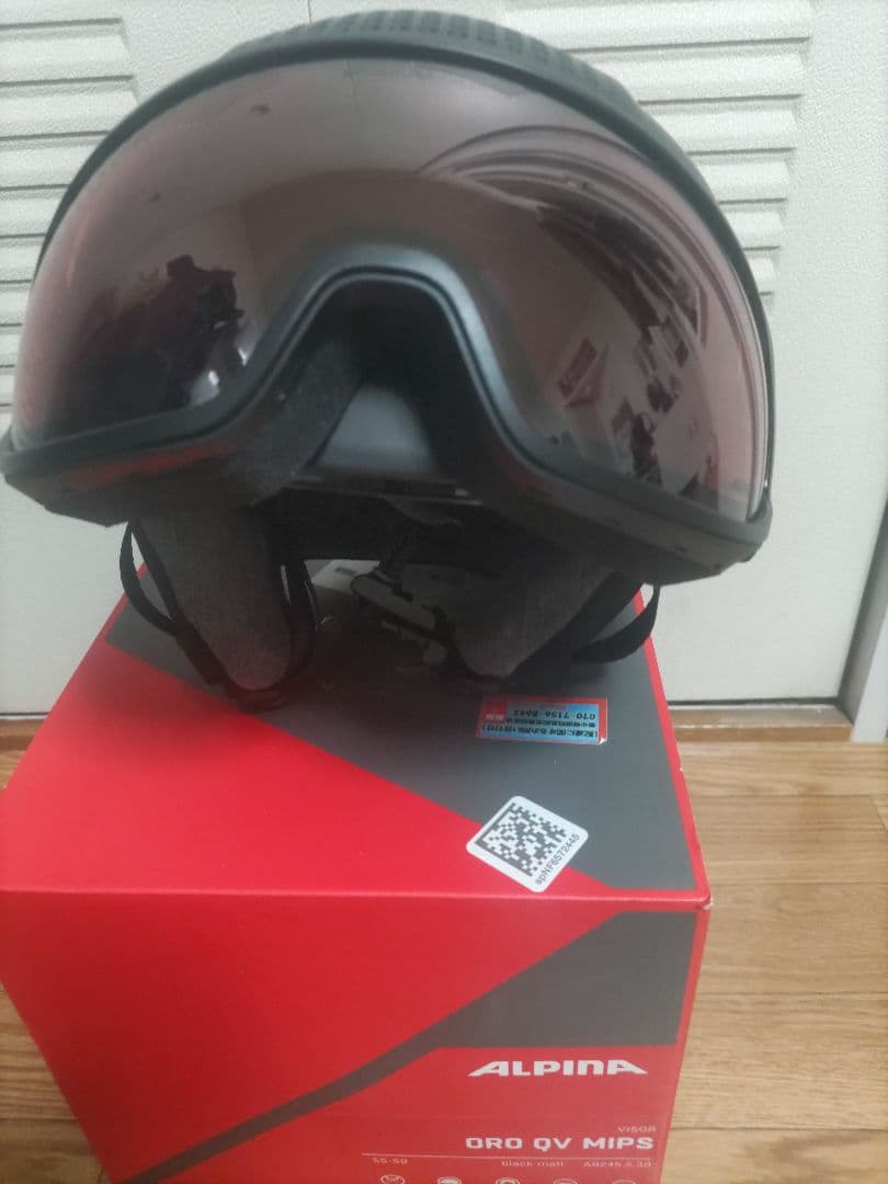 ALPINA ORO QV MIPS ヘルメット マットブラック