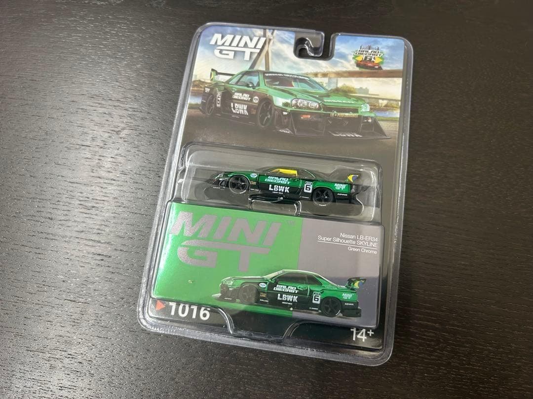 ブラジル限定 MINI GT リバティーウォーク LB-ER34 2台セット