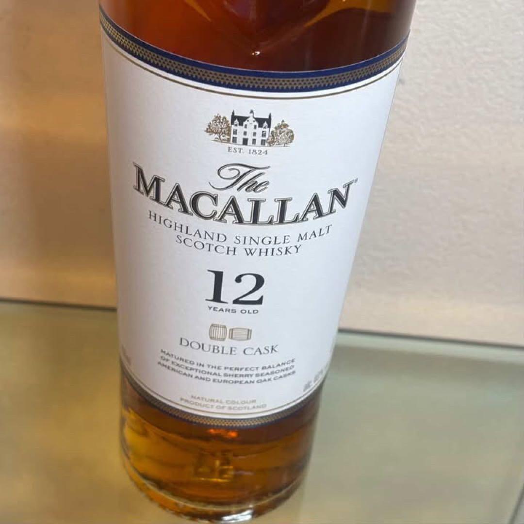 NA5322 未開栓! TheMACALLAN マッカラン 12年 ダブルカスク