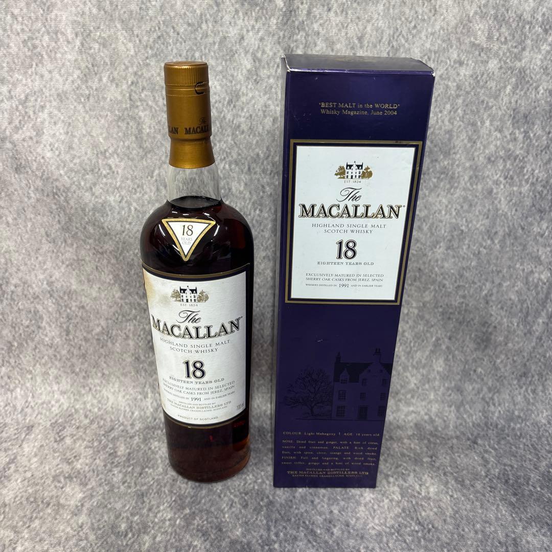 マッカラン　1991年　Macallan 18 Year Old
