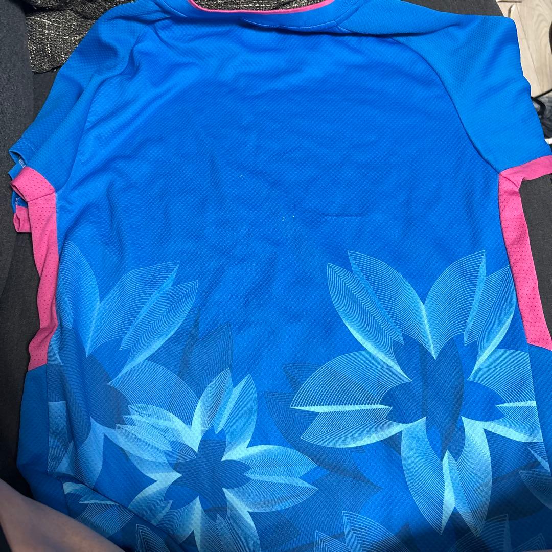 バドミントン YONEX 日本代表ウェア ユニフォームファインブルー