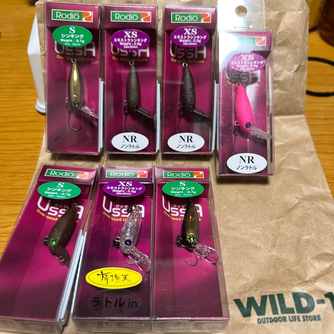 【激レア】爆釣（入手困難）USSA ウッサ　ルアーセット 6個