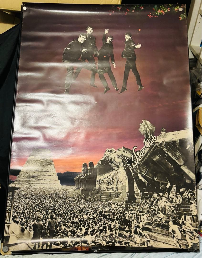 横尾忠則 ビートルズ Beatles ポスター B1サイズ