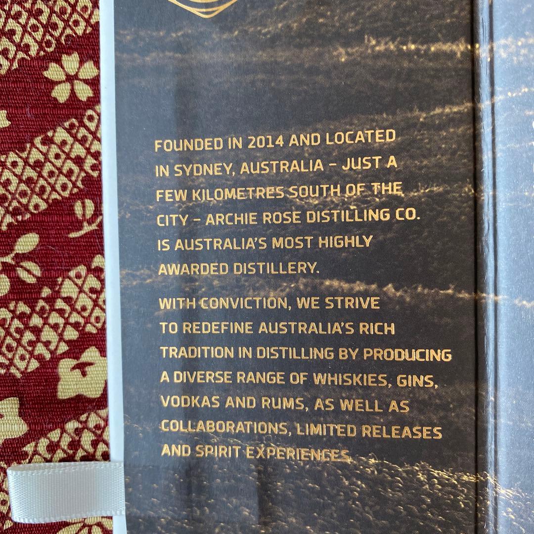 オーストラリア産シングルモルトウィスキー700ml