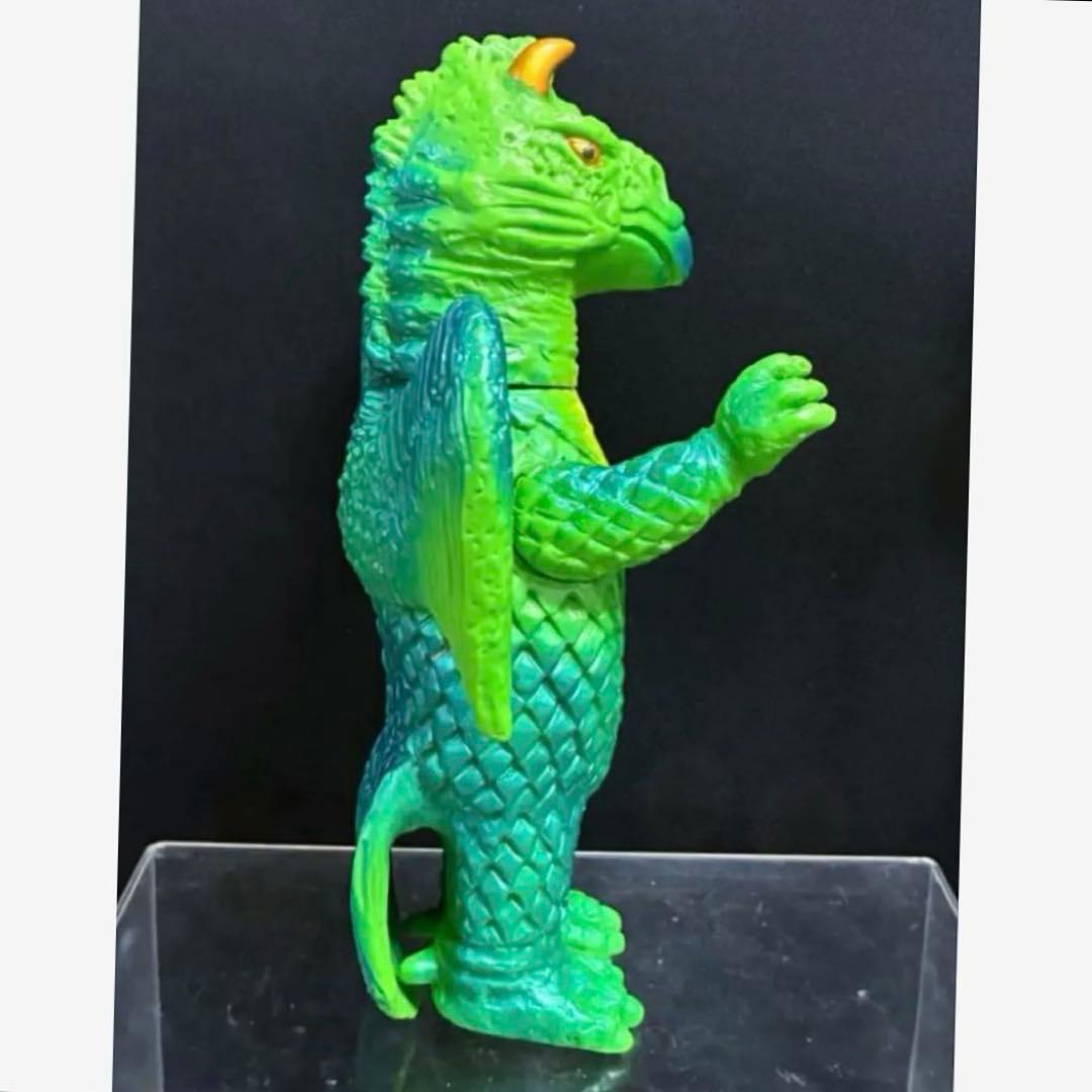 希少！■ ブルマァク ヒドラ 復刻 ソフビ グリーン